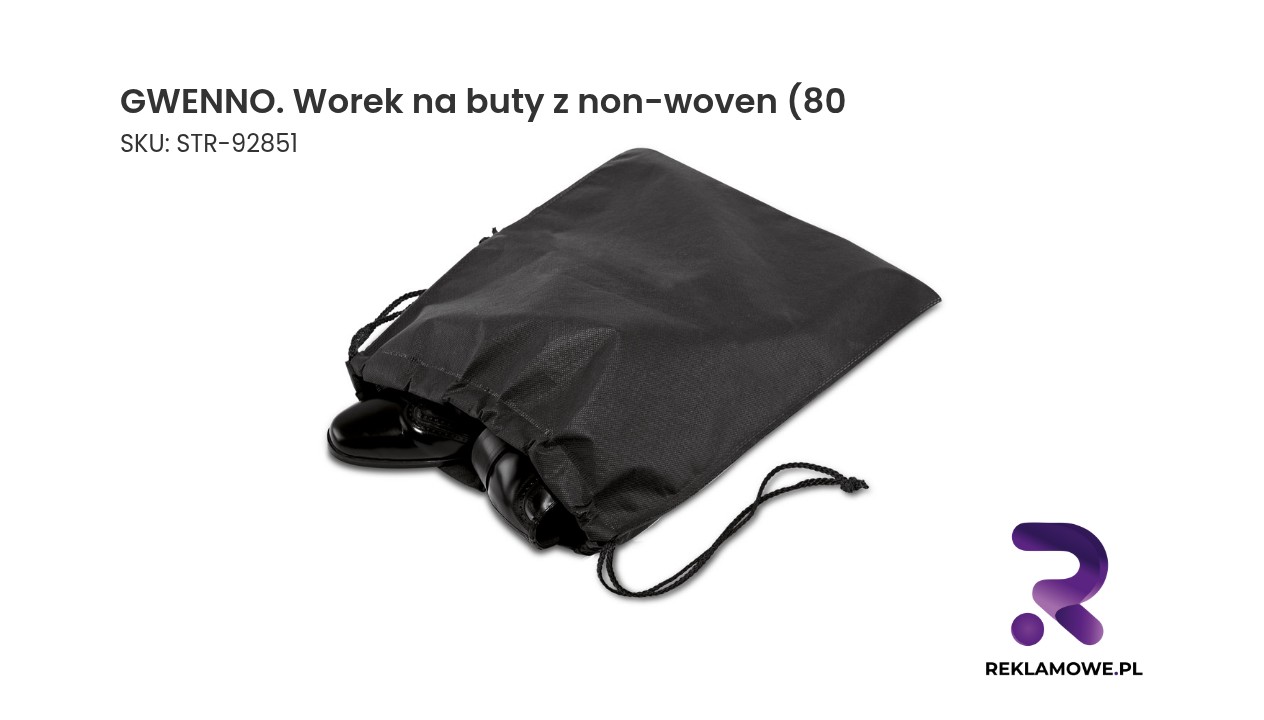 Worek na buty GWENNO wykonany z materiału non-woven