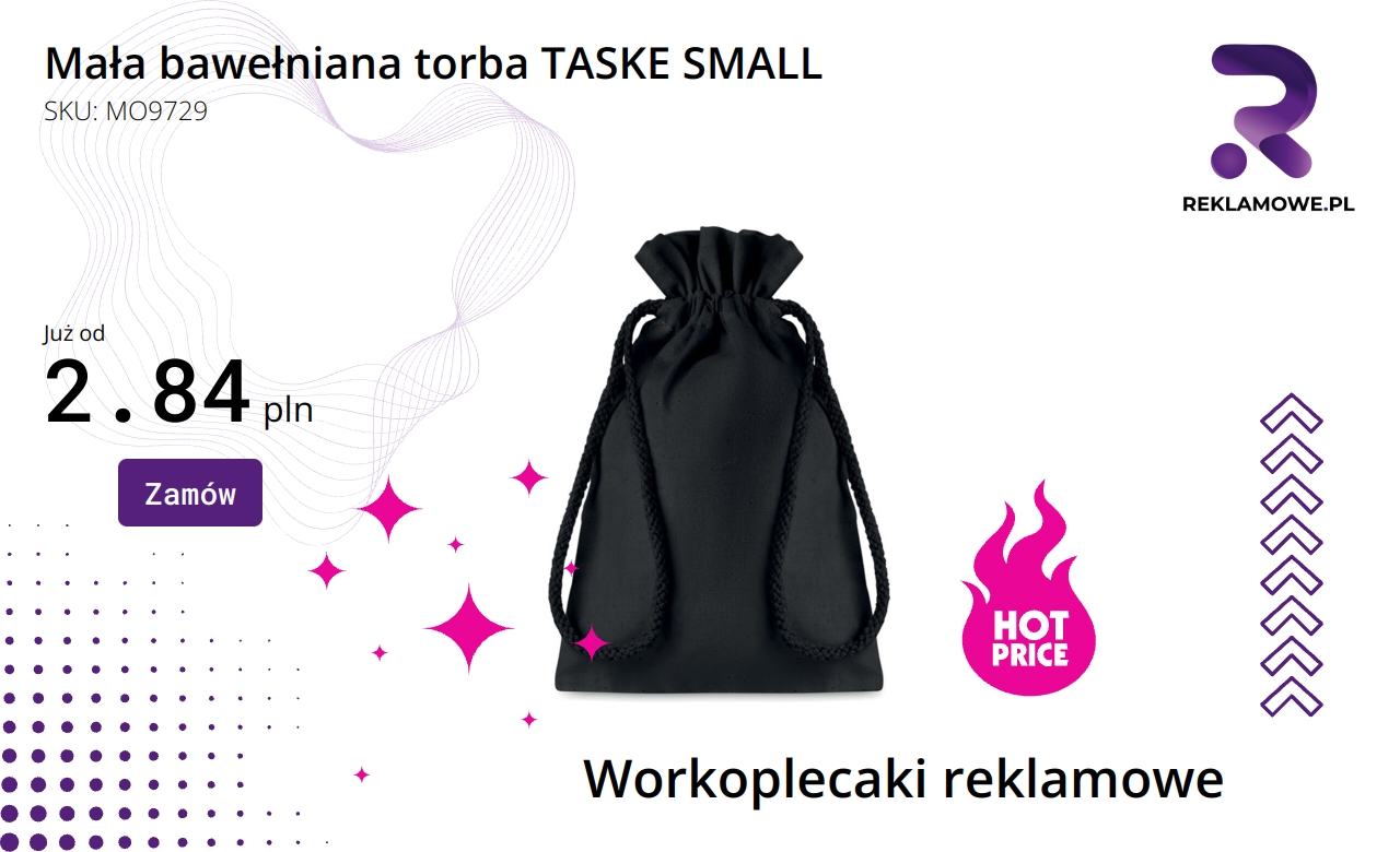 Mała bawełniana torba Taske Small