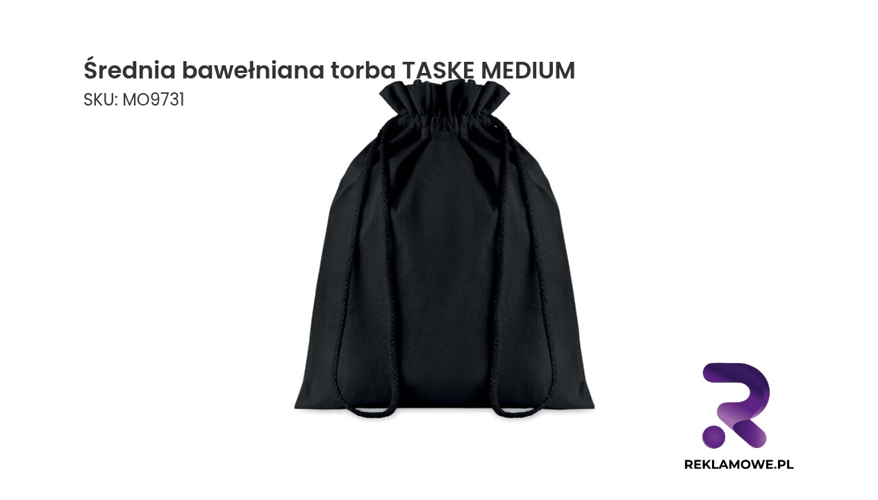 Średnia torba bawełniana TASKE MEDIUM