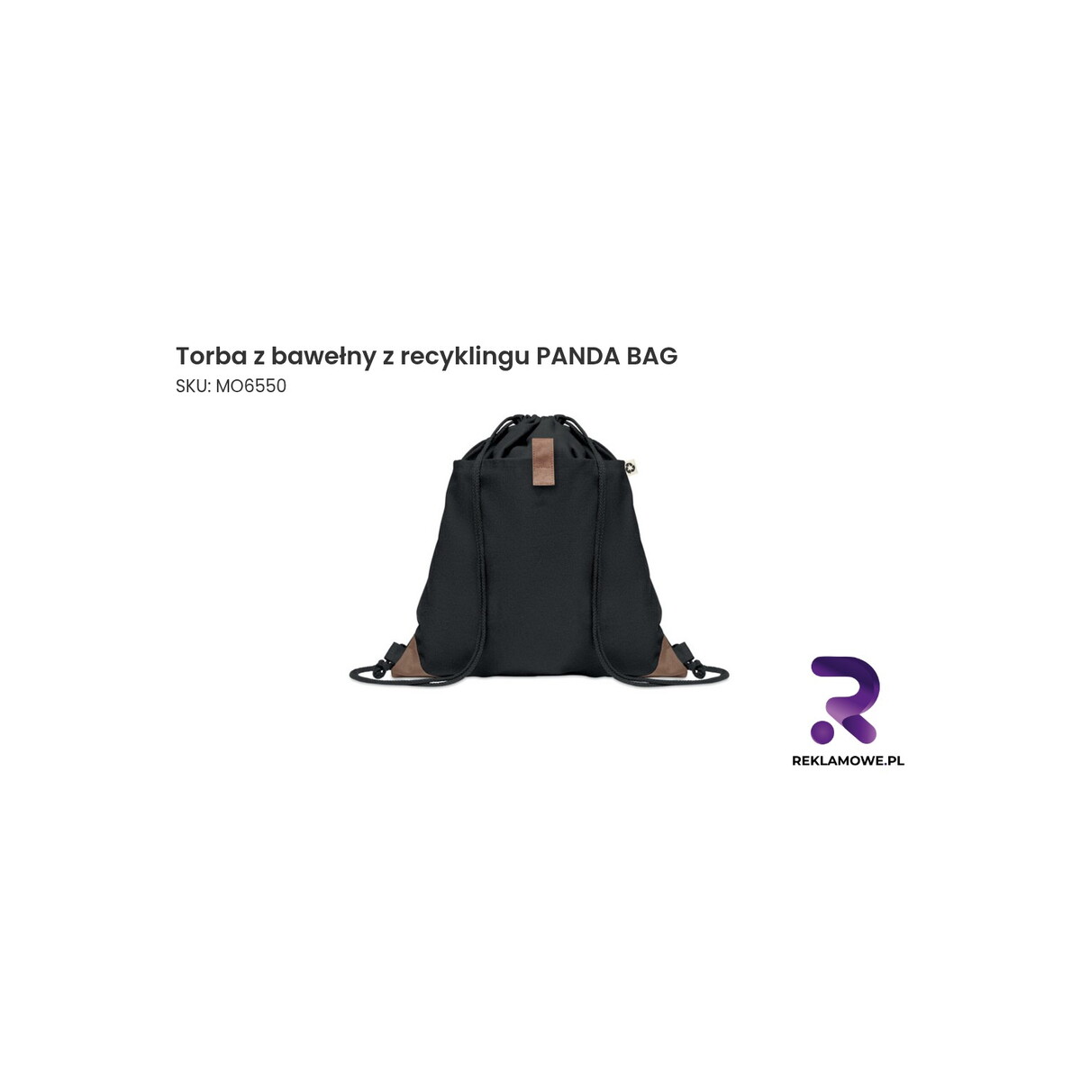 Ekologiczna torba z recyklingu Panda Bag