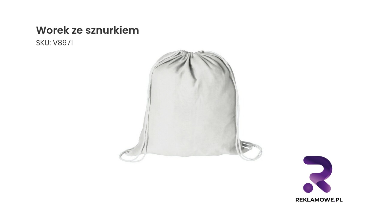 Worek ze sznurkiem w różnych kolorach