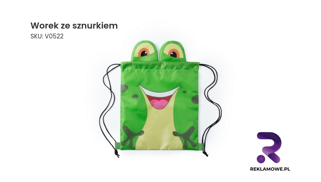 Worek ze sznurkiem idealny na akcesoria