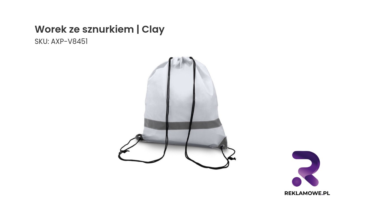 worek ze sznurkiem w kolorze gliny